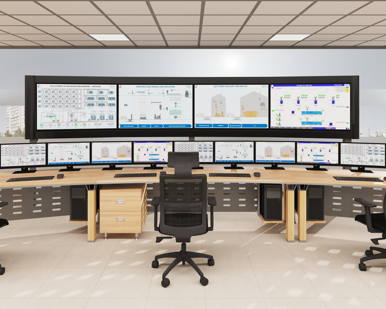 NHÀ MÁY THỨC ĂN THỦY SẢN 70T/H